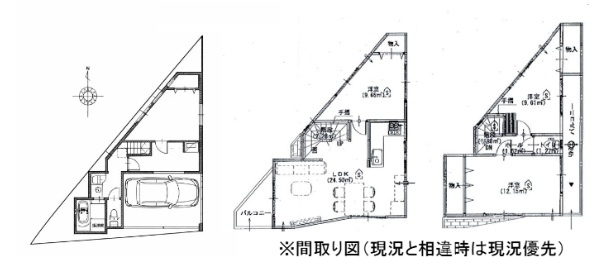墨田区墨田４丁目の旅館の間取り