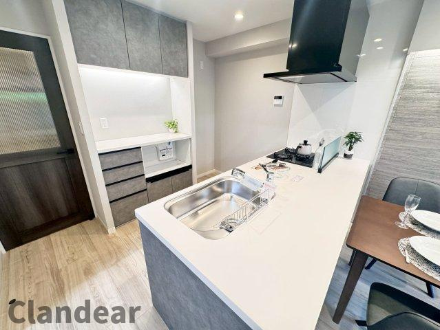 亀有グリーンマンションのキッチン|ドキドキの新生活も、安心してスタート。ぴったりの住まいを見つけませんか？クランディアが一緒に住まい選びをサポートします‼　まずは、お気軽にお問合せください　＃クランディア