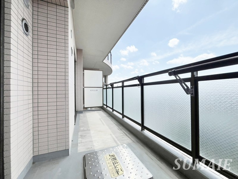 レールシティー大宮壱番館のバルコニー