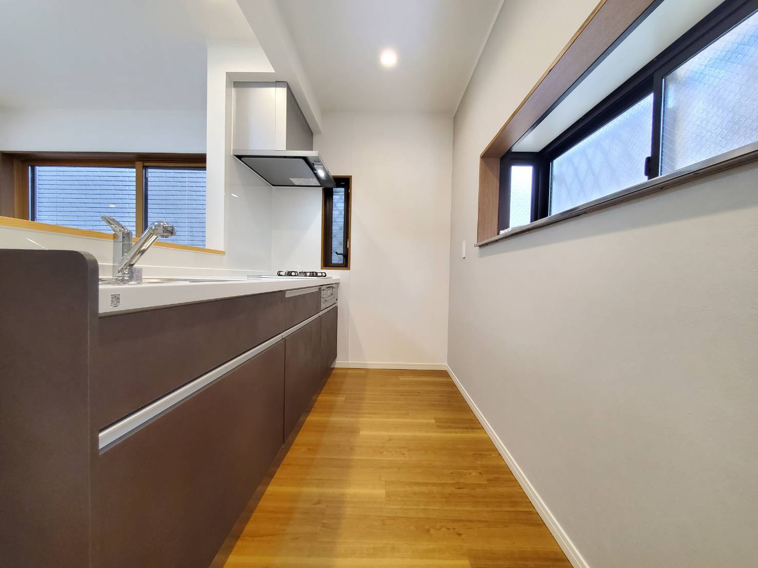 八潮市　垳　中古戸建　のキッチン|キッチンでお料理をお楽しみください