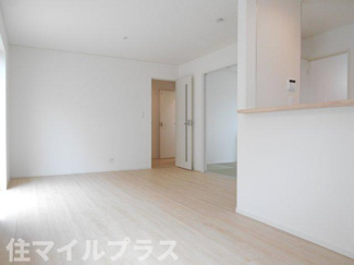 【居間・リビング】 | 鏡石町境新築一戸建て4棟 | ゆったりとしたリビングです