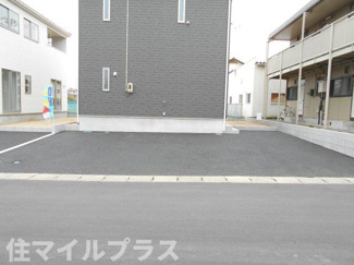 【駐車場】 | 鏡石町境新築一戸建て4棟 | 車をお持ちの方に嬉しい駐車場付きの物件です