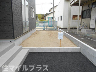 【庭】 | 鏡石町境新築一戸建て4棟 | お庭でゆったりと過ごせます