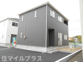 【外観】 | 鏡石町境新築一戸建て4棟 | 外観は落ち着いています