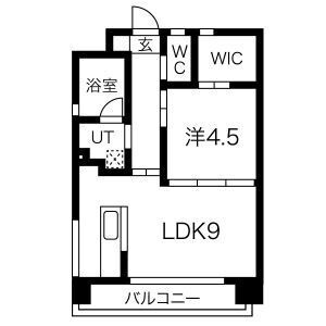 アールズプレイス福岡香椎駅前の間取り