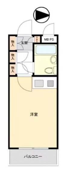 【間取り】 | クリオ西王子壱番館 | ワンルームは一人暮らしに最適で家賃を抑えやすく掃除も楽な点が魅力です。生活空間がコンパクトにまとまるため、動線が短く、生活しやすいです。家具の配置も工夫次第で個性を出しやすく、自由な空間を楽しめます。