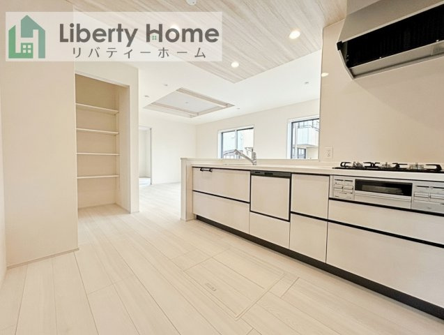 牛久市さくら台1丁目5期　新築戸建のキッチン