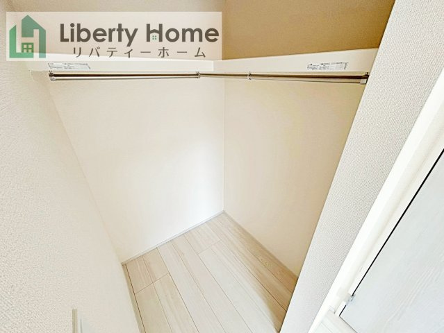 牛久市さくら台1丁目5期　新築戸建の収納