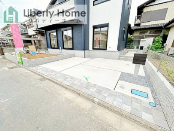 牛久市さくら台1丁目5期　新築戸建の駐車場
