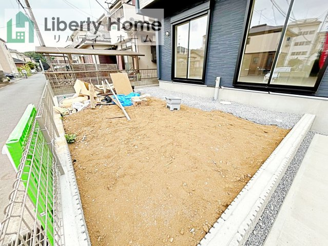 牛久市さくら台1丁目5期　新築戸建の庭