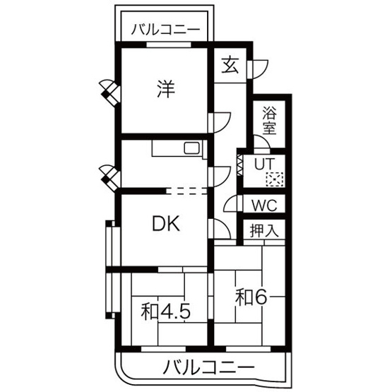 【間取り】 | 音聞ハイツ