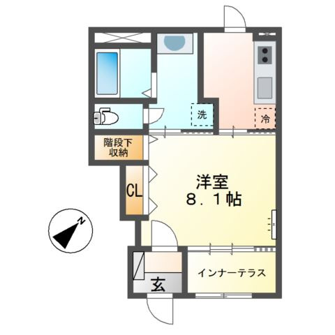 Sun SaisonⅢの間取り