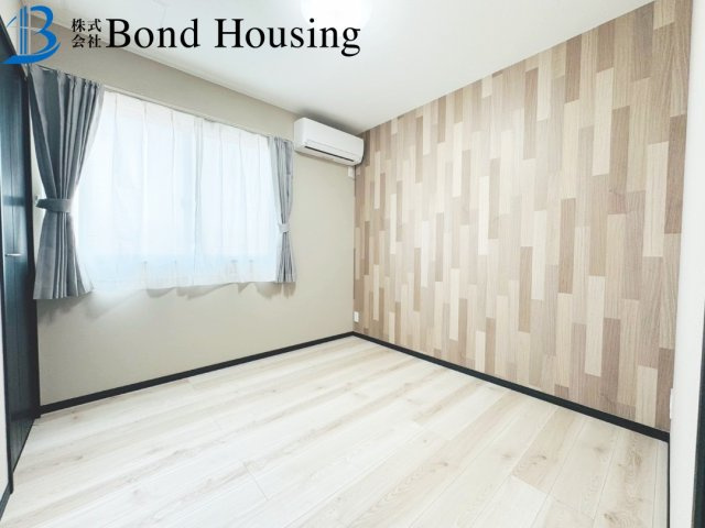 照明器具・エアコン各部屋完備　二見町西二見　新築限定1棟の洋室