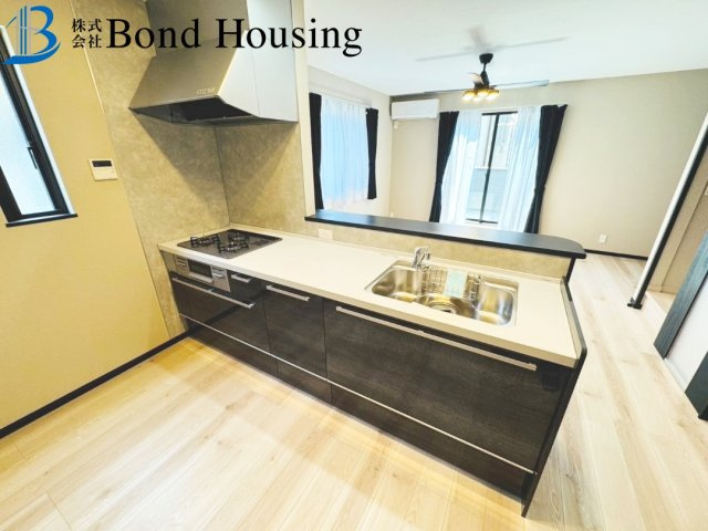 照明器具・エアコン各部屋完備　二見町西二見　新築限定1棟のキッチン
