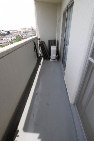 えーでるはいむ大蔵谷のバルコニー