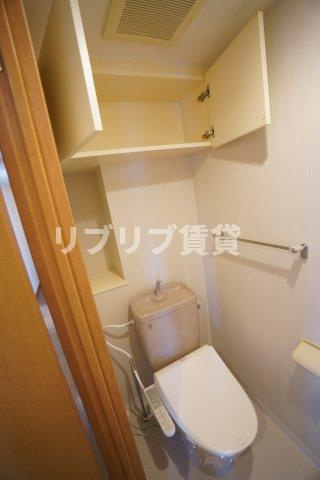 ダイアパレスヒルトップ・エフ千葉寺駅前のトイレ