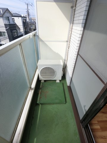シティ大和田のバルコニー