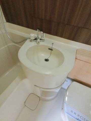 シティ大和田の洗面所