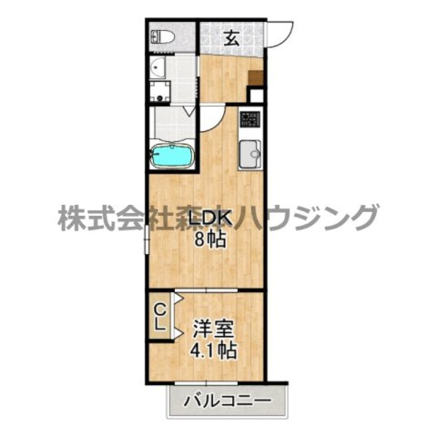 【間取り】 | 　ESCALA四條畷