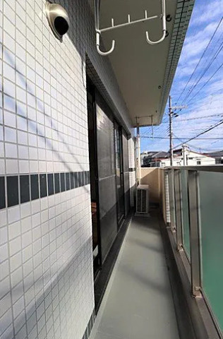 兵庫県西宮市甲子園口1棟売りマンション【コスモビル】のバルコニー