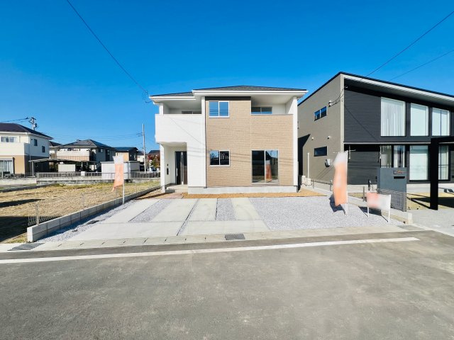 前橋市上新田町の外観|閑静な住宅地で車も焦らずに◎