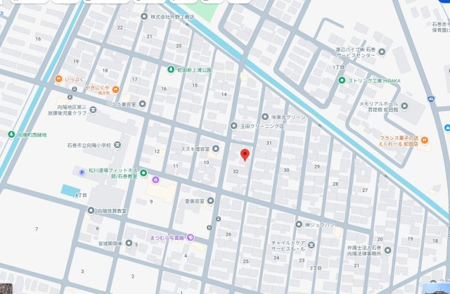 【地図】 | クレイドルガーデン石巻市向陽町　第9