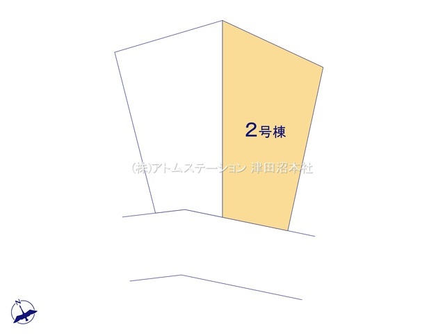 【区画図】 | アトムセレクト船橋市飯山満町８期２号棟