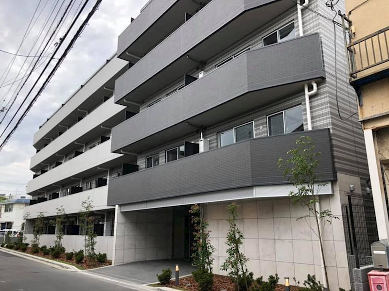 GENOVIA墨田八広skygardenのエントランス