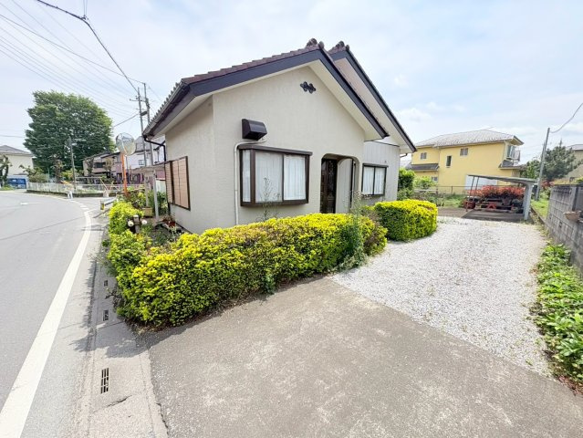 鶴ヶ島市町屋　建築条件なし売地　東武越生線『西大家駅』徒歩3分　【新町小学区】の前面道路含む現地写真