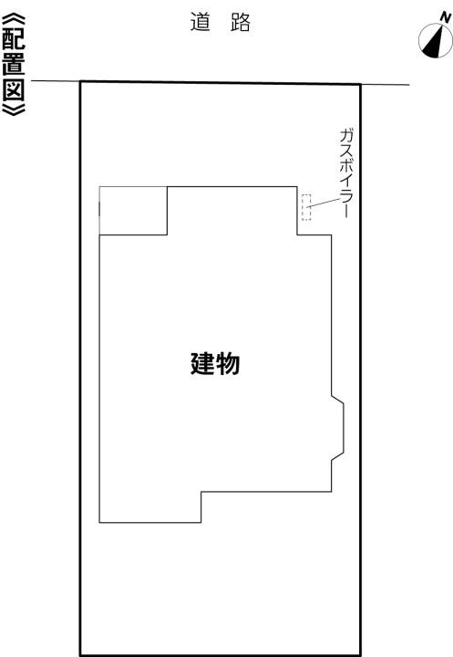 曙町測点戸建2の区画図