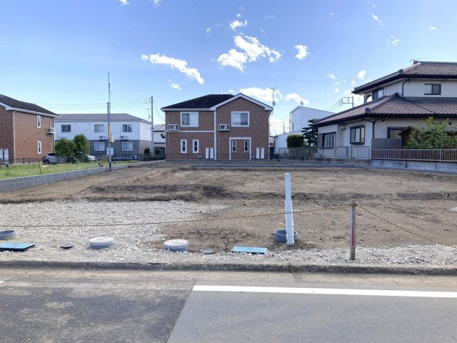 【外観】 | ブルーミングガーデン高崎市倉賀野町ー② | （建築前現地）