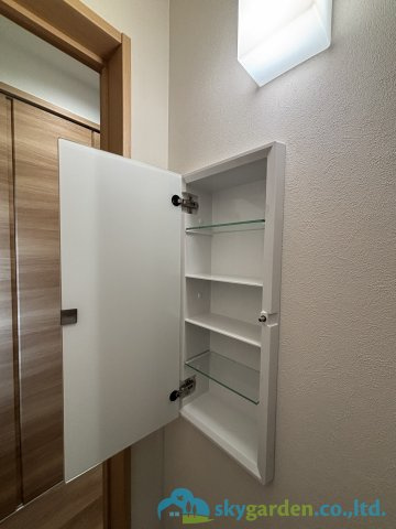 小田原市酒匂　築後未入居戸建　全2棟1号棟のトイレ