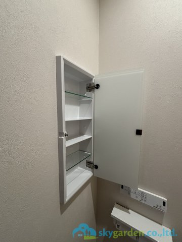 小田原市酒匂　築後未入居戸建　全2棟1号棟のトイレ