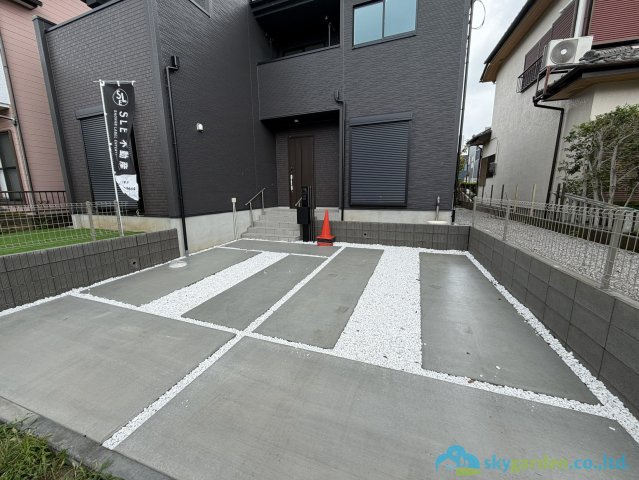 大磯町国府本郷18期　新築戸建　全1棟1号棟の駐車場