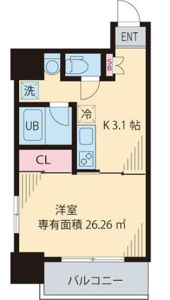 ｃｏｍｏｄｏの間取り|間取りです。
