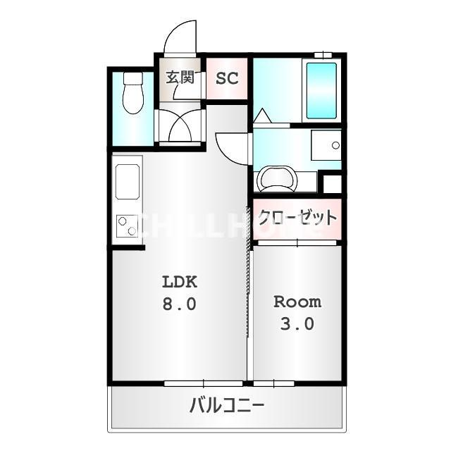 ガーベラの間取り|当社、チルホームのHPもご覧ください(^^)/物件情報多数♪