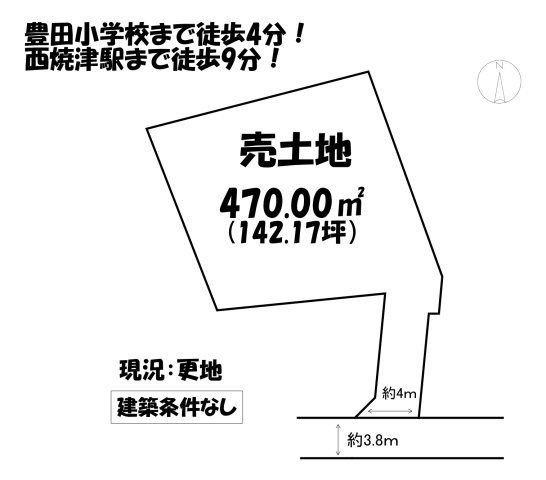 売地の土地図