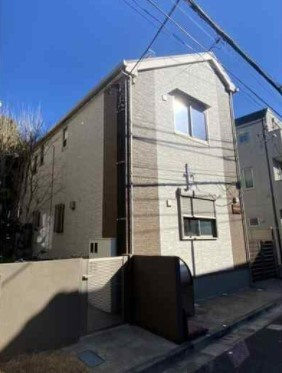中野区南台２丁目のアパートの外観