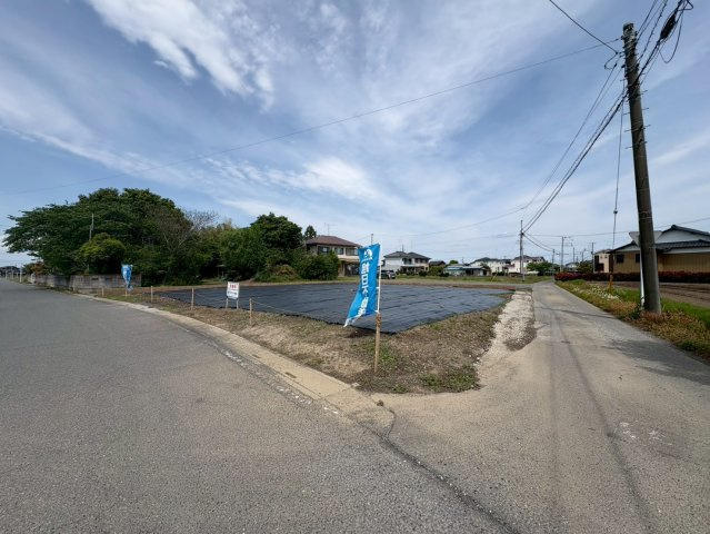 川越市鴨田　建築条件なし売地　西武新宿線『本川越駅』バス12分　【芳野小学区】の外観