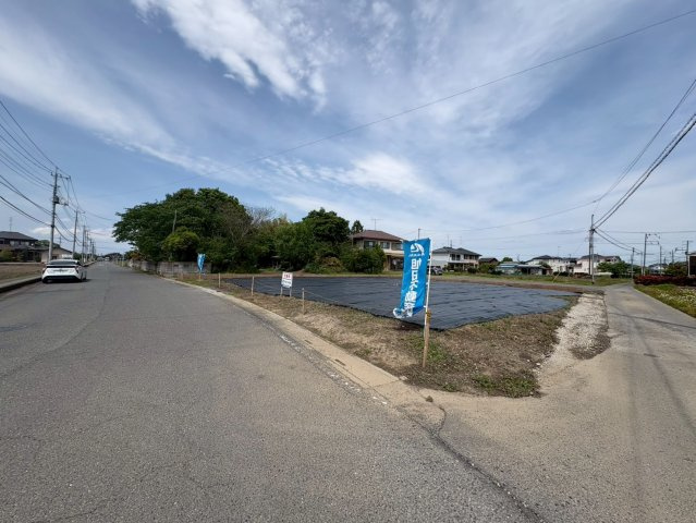 川越市鴨田　建築条件なし売地　西武新宿線『本川越駅』バス12分　【芳野小学区】の外観