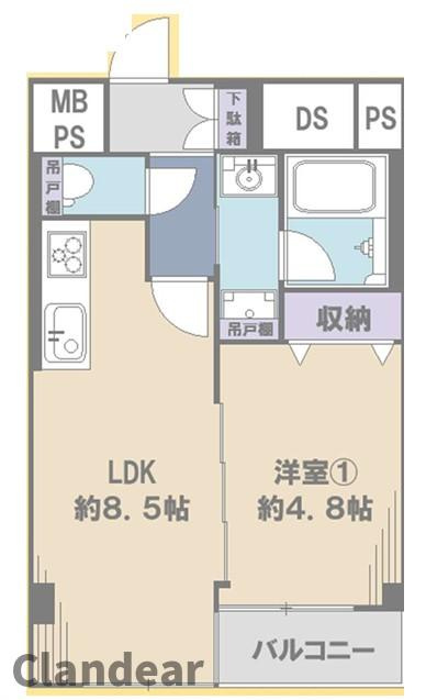 お花茶屋ダイヤモンドマンションの間取り|ドキドキの新生活も、安心してスタート。ぴったりの住まいを見つけませんか？クランディアが一緒に住まい選びをサポートします‼　まずは、お気軽にお問合せください　＃クランディア