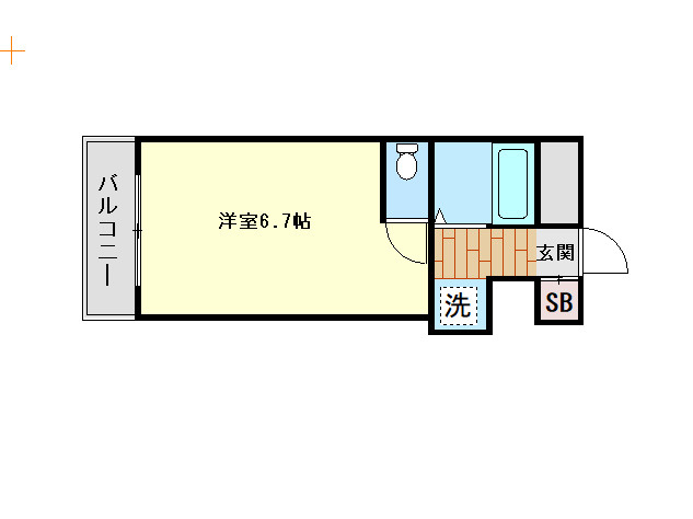 シャルムメゾン本庄の間取り