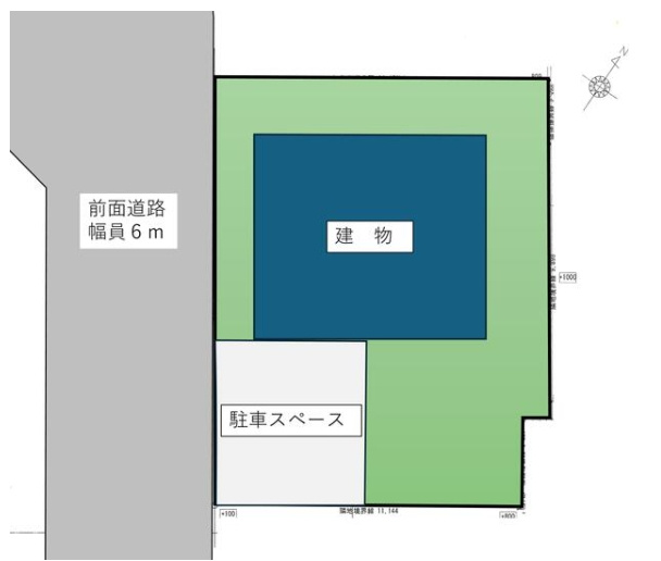 成田市本城　中古戸建の区画図|図面と現況に相違がある場合、現況を優先致します。