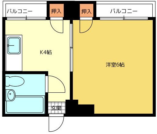 セドルハイムの間取り|間取りです。