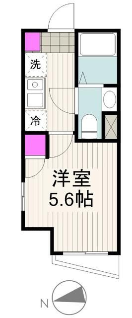 三郷市中央５丁目のアパート
