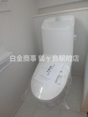 坂戸市片柳新築戸建のトイレ