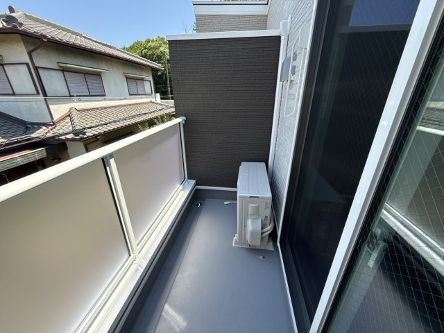 ロタス中島のバルコニー