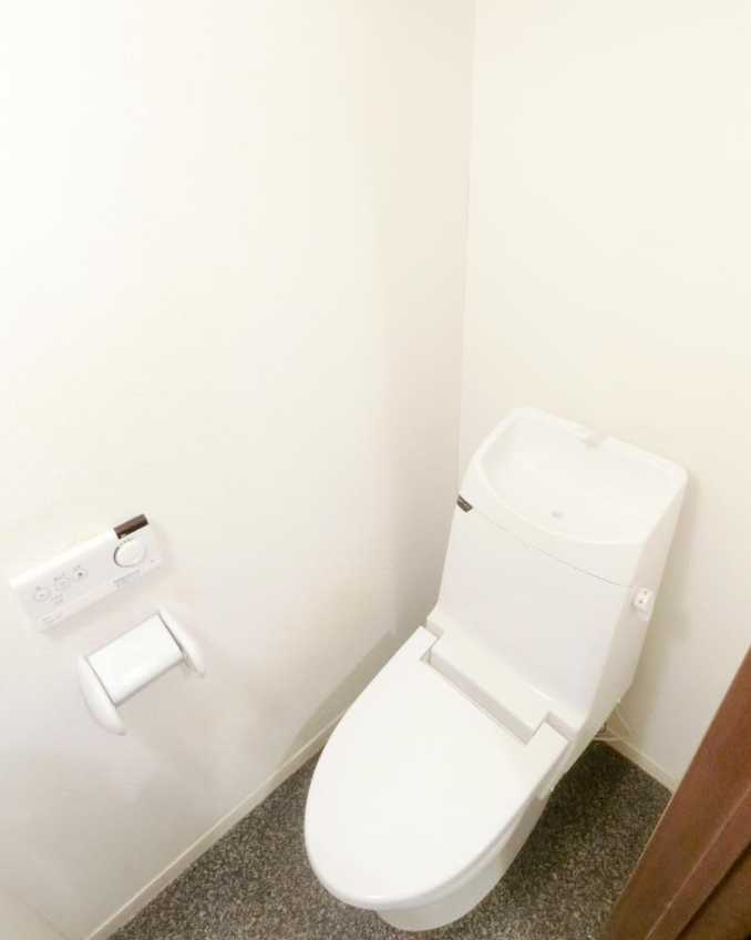 パサージュ駒沢　南東角部屋　独立洗面台　ウォークインクローゼットのトイレ
