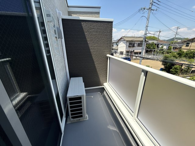 ロタス中島のバルコニー