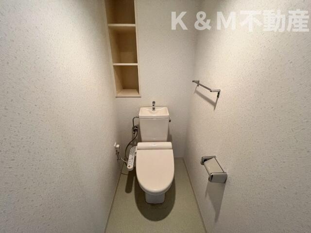 リアライズ柏Ⅱのトイレ|コンパクトで使いやすいトイレです